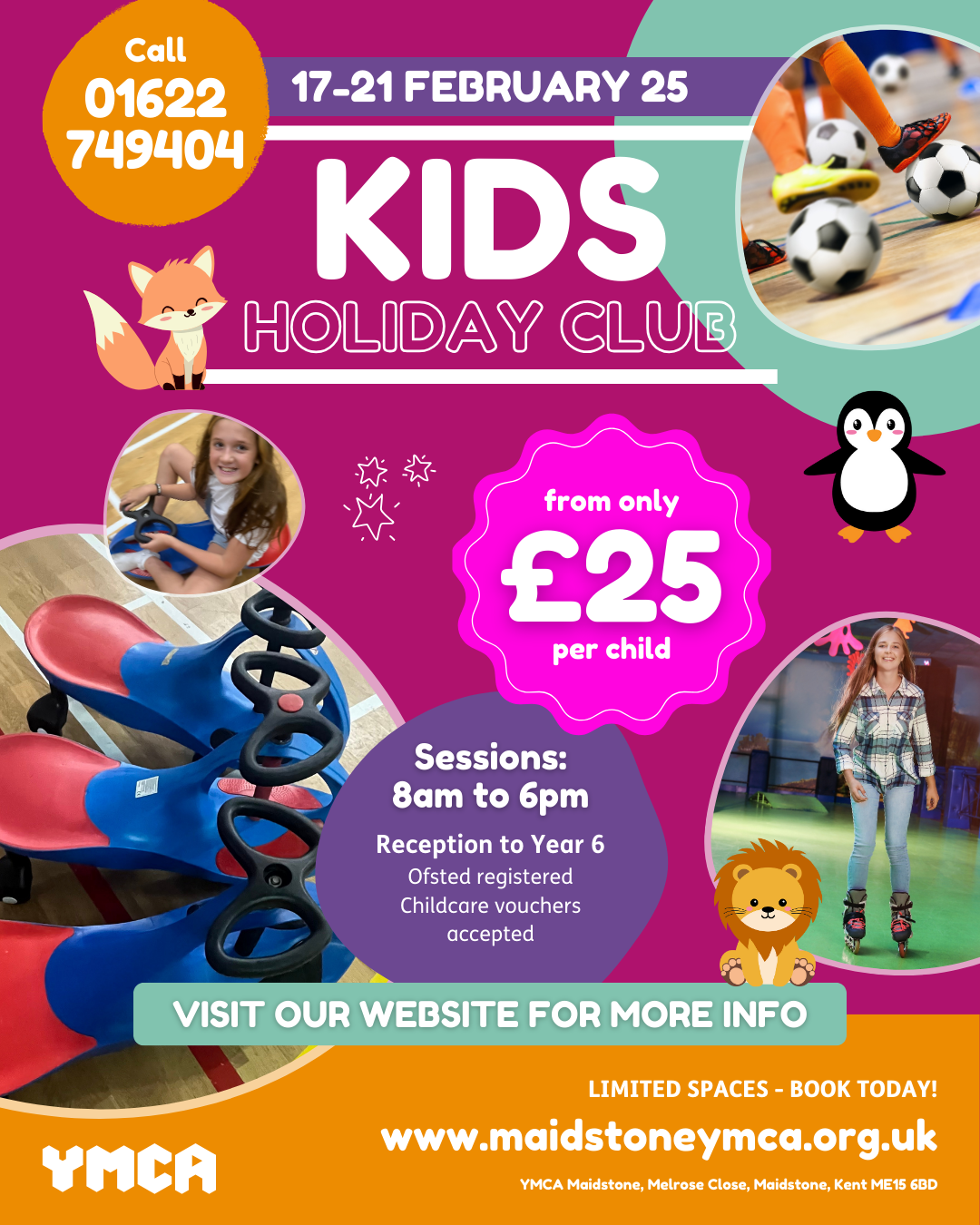 Maidstone YMCA Kids Holiday Club