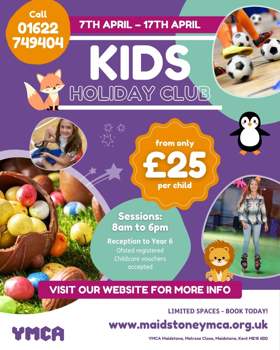 Maidstone YMCA Kids Holiday Club